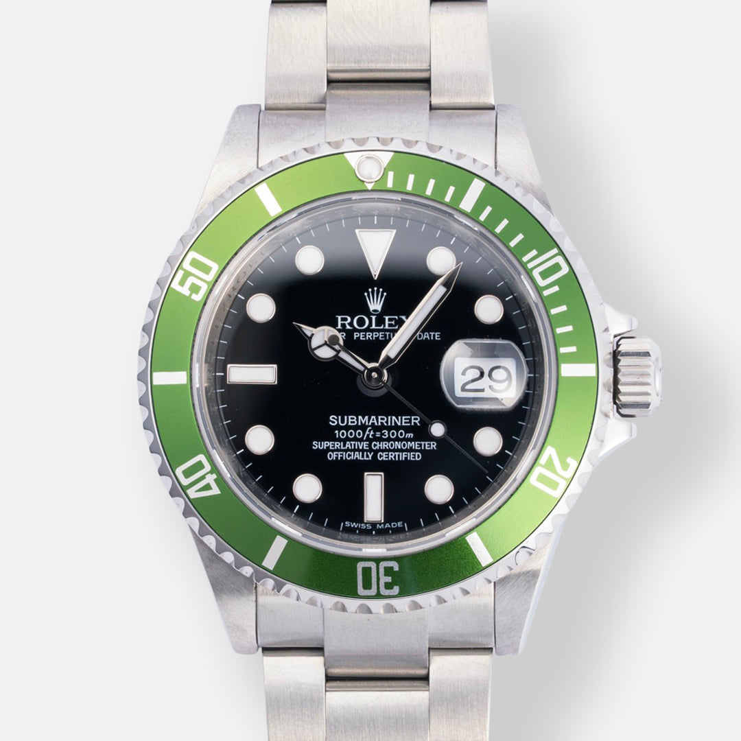 2008 Rolex Submariner Date "Kermit" Ref. 16610LV with Box & Papers