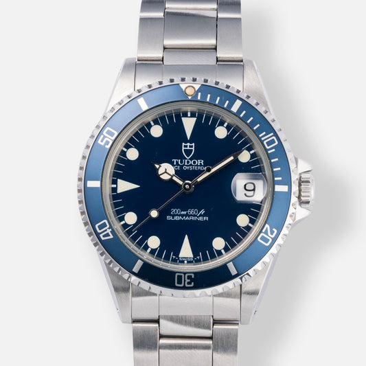 1992 Tudor Submariner Date Blue Ref. 75090