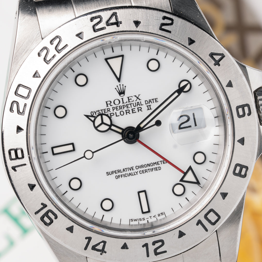 1991 Rolex Explorer II Polar Ref. 16570 with Box Papers