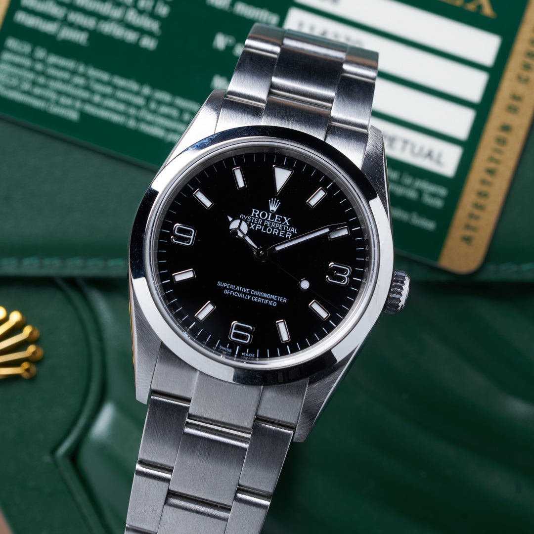 FS: 2009 Rolex Explorer Ref. 114270 with Box & Papers - Rolex