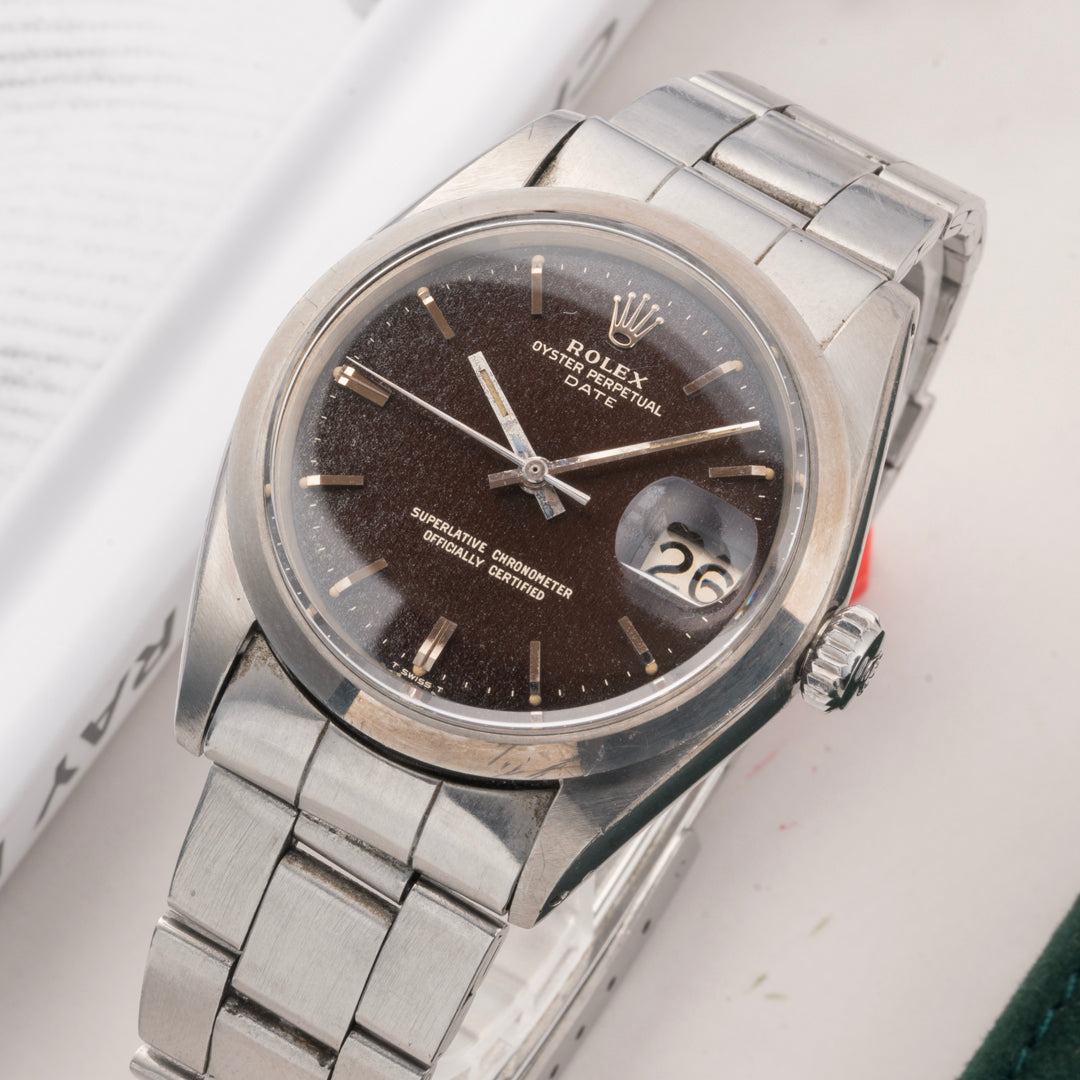 1969 Rolex Oyster Perpetual Ref. 1500 with Gilt Tropical Dial