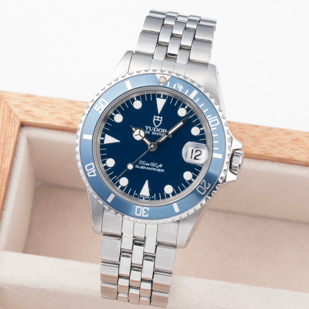 1990 Tudor Submariner Date Blue Ref. 75090