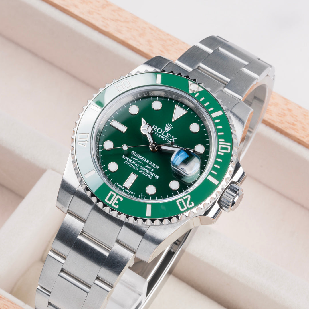 2016 Rolex Submariner Date "Hulk" Ref. 116610LV with Box & Papers