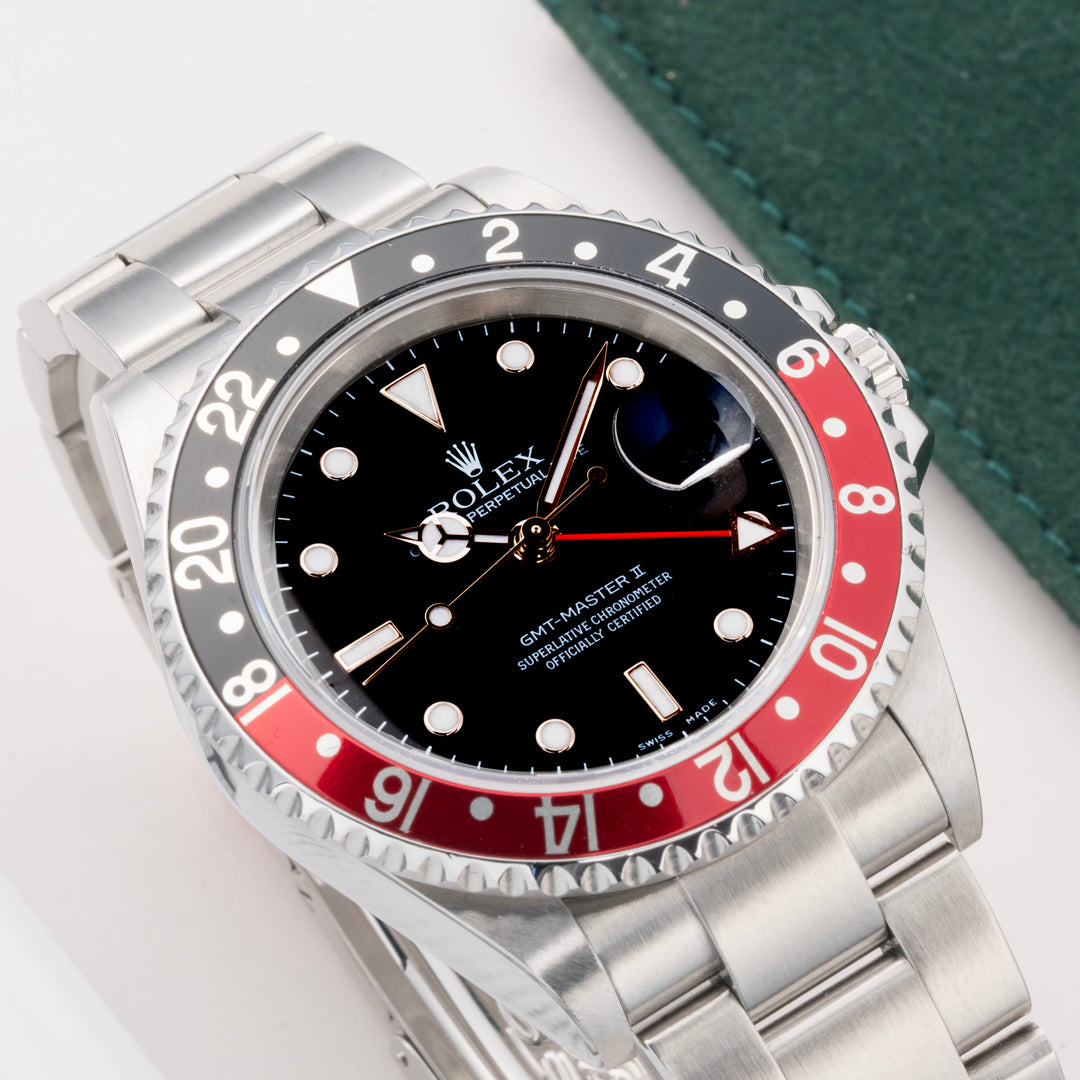 2006 Rolex GMT-Master II "Coke" Ref. 16710 with Box & Papers