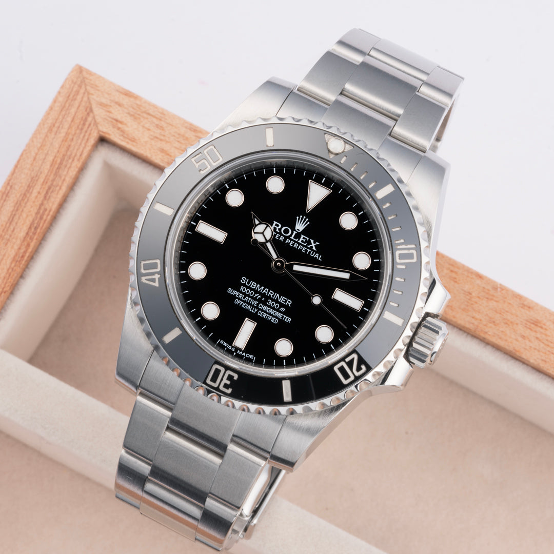 2014 Rolex Submariner Ceramic Ref. 114060 with Box & Papers