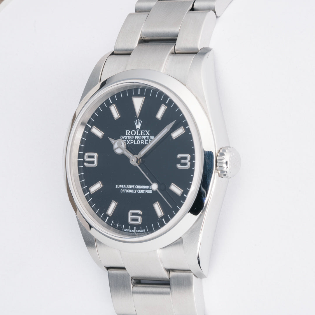 2002 Rolex Explorer Ref. 114270 with Box & Papers