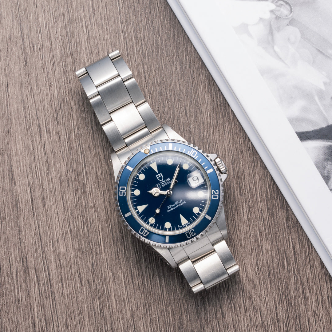 1992 Tudor Submariner Date Blue Ref. 75090