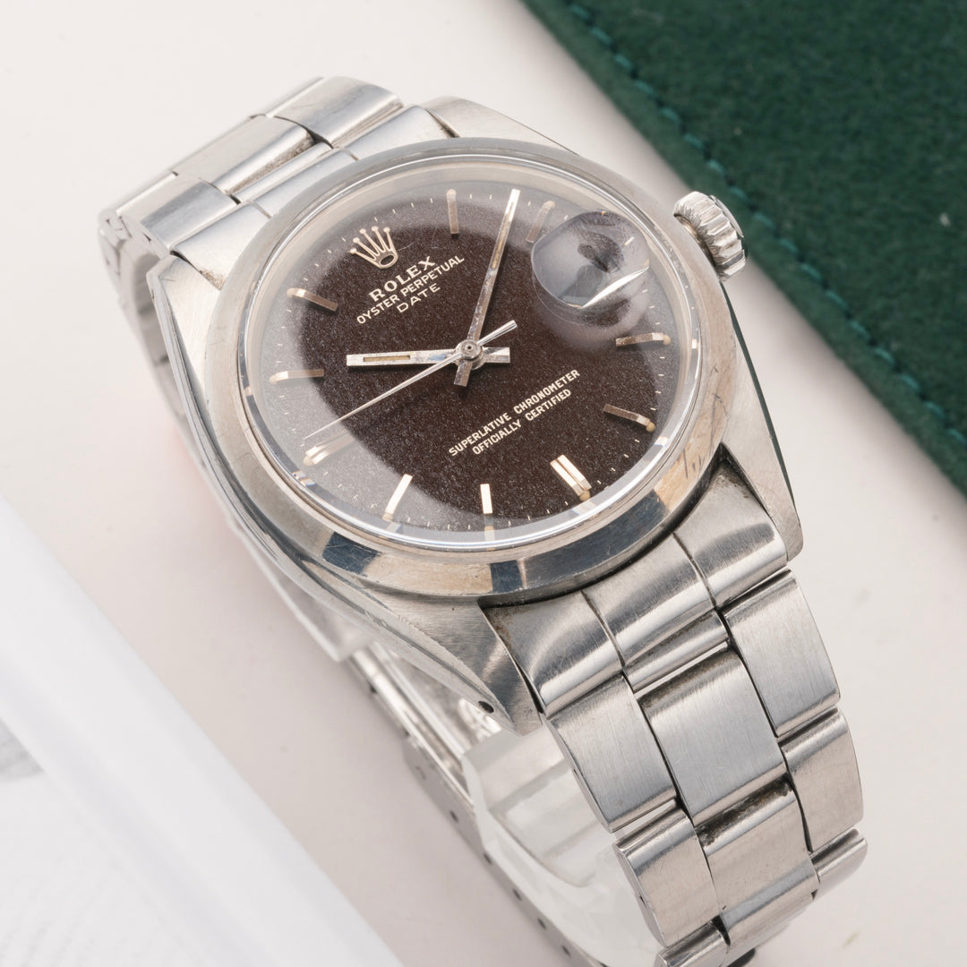 1969 Rolex Oyster Perpetual Ref. 1500 with Gilt Tropical Dial