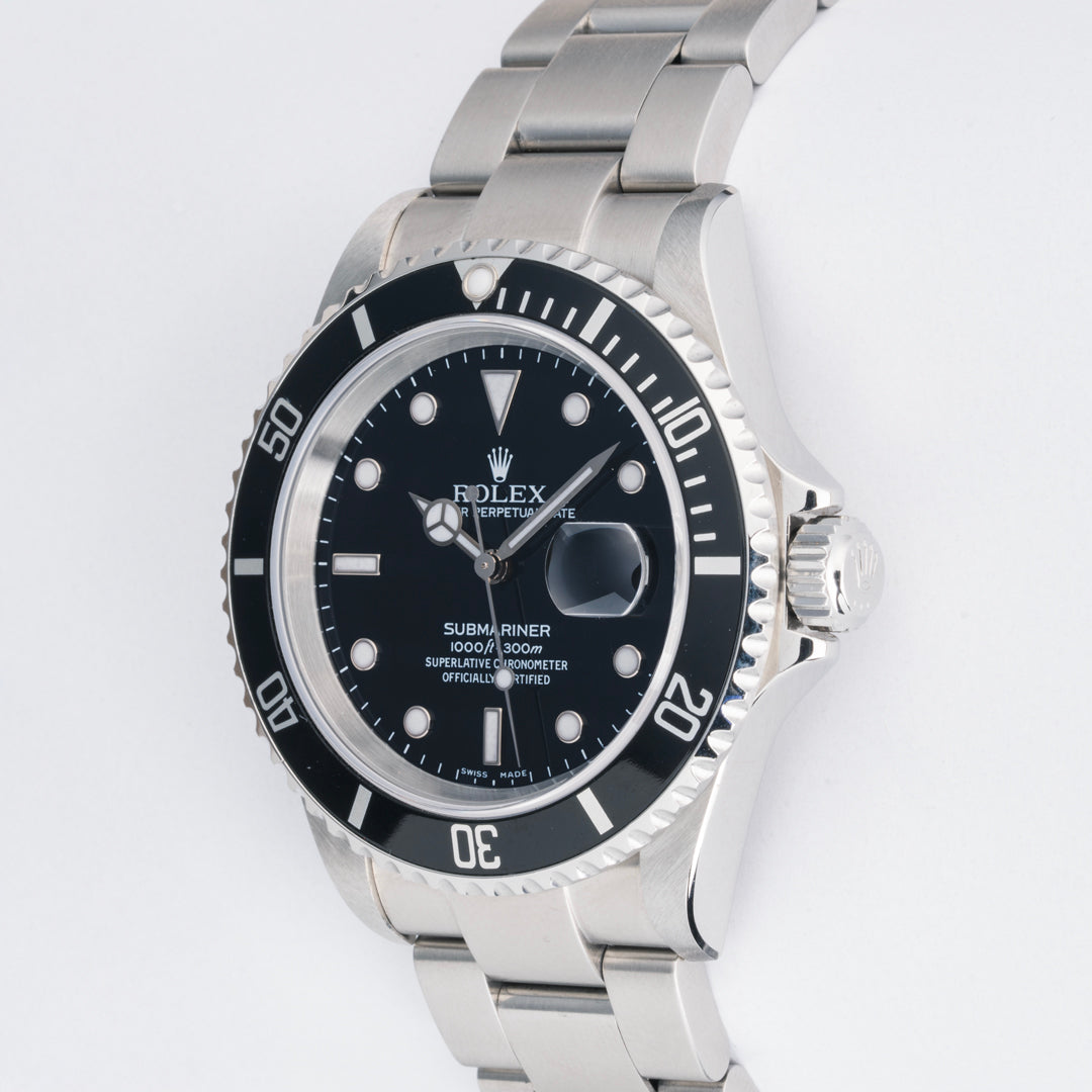 2004 Rolex Submariner Date Ref. 16610 with Box & Papers