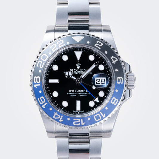 2015 Rolex GMT-Master II Ref. 116710BLNR with Box & Papers