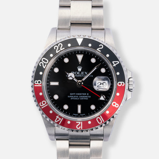 2000 Rolex GMT-Master II Ref. 16710 "Coke" with Box & Papers