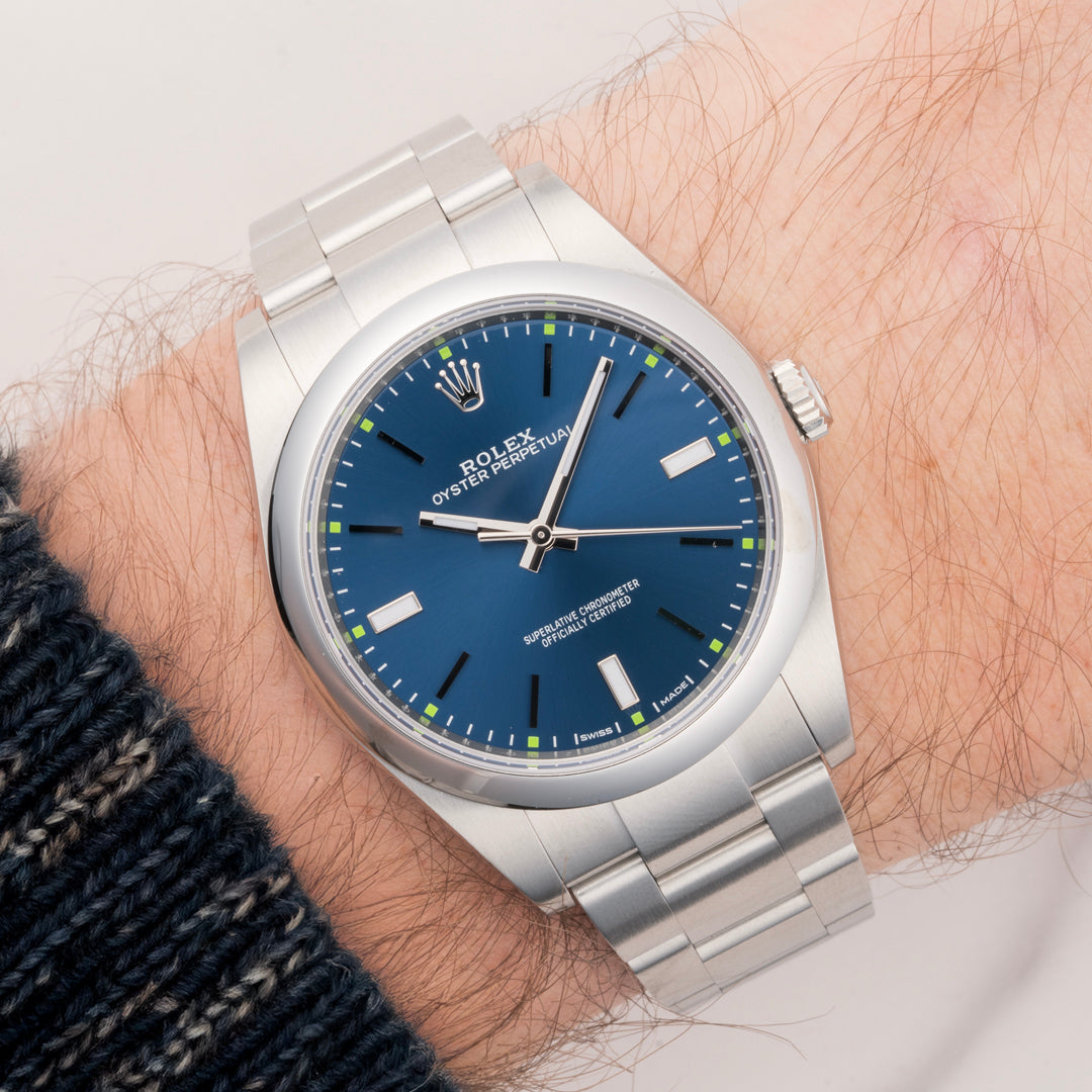 2017 Rolex Oyster Perpetual Ref. 114300 with RSC Service