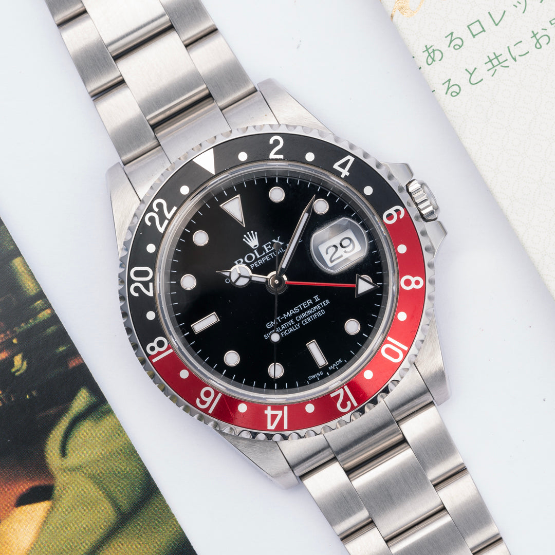 2000 Rolex GMT-Master II Ref. 16710 "Coke" with Box & Papers