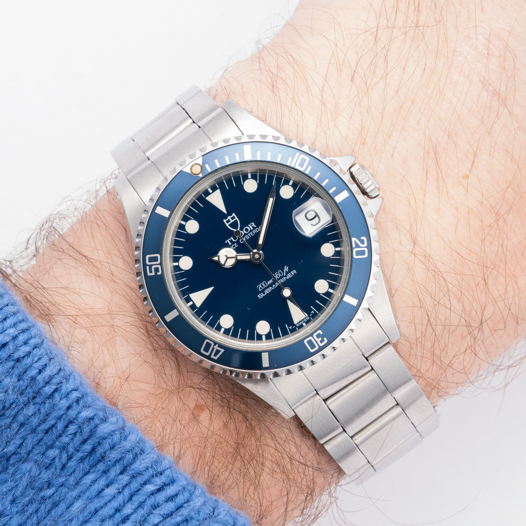 1992 Tudor Submariner Date Blue Ref. 75090