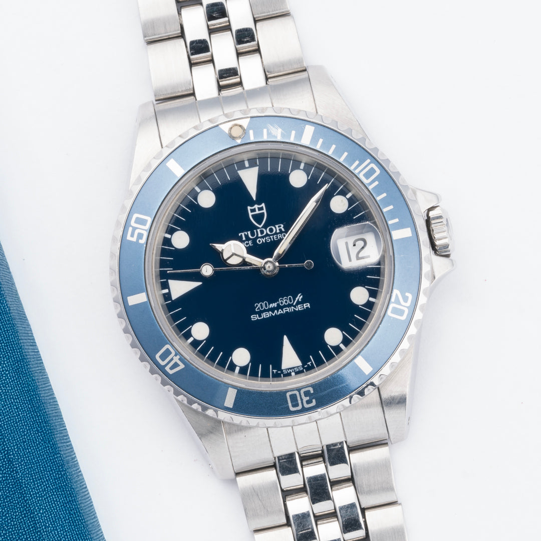 1990 Tudor Submariner Date Blue Ref. 75090