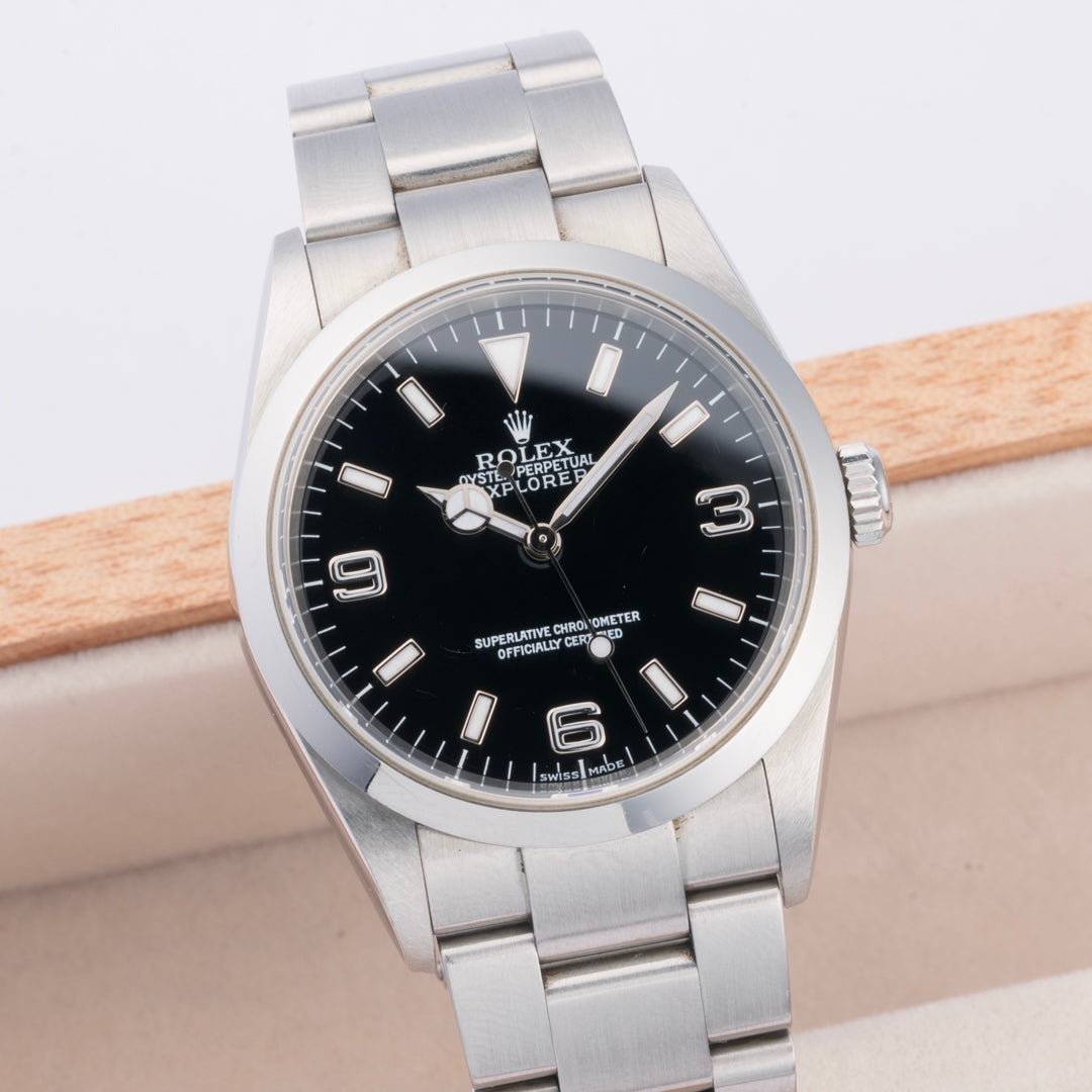 2003 Rolex Explorer Ref. 114270 with Box & Papers