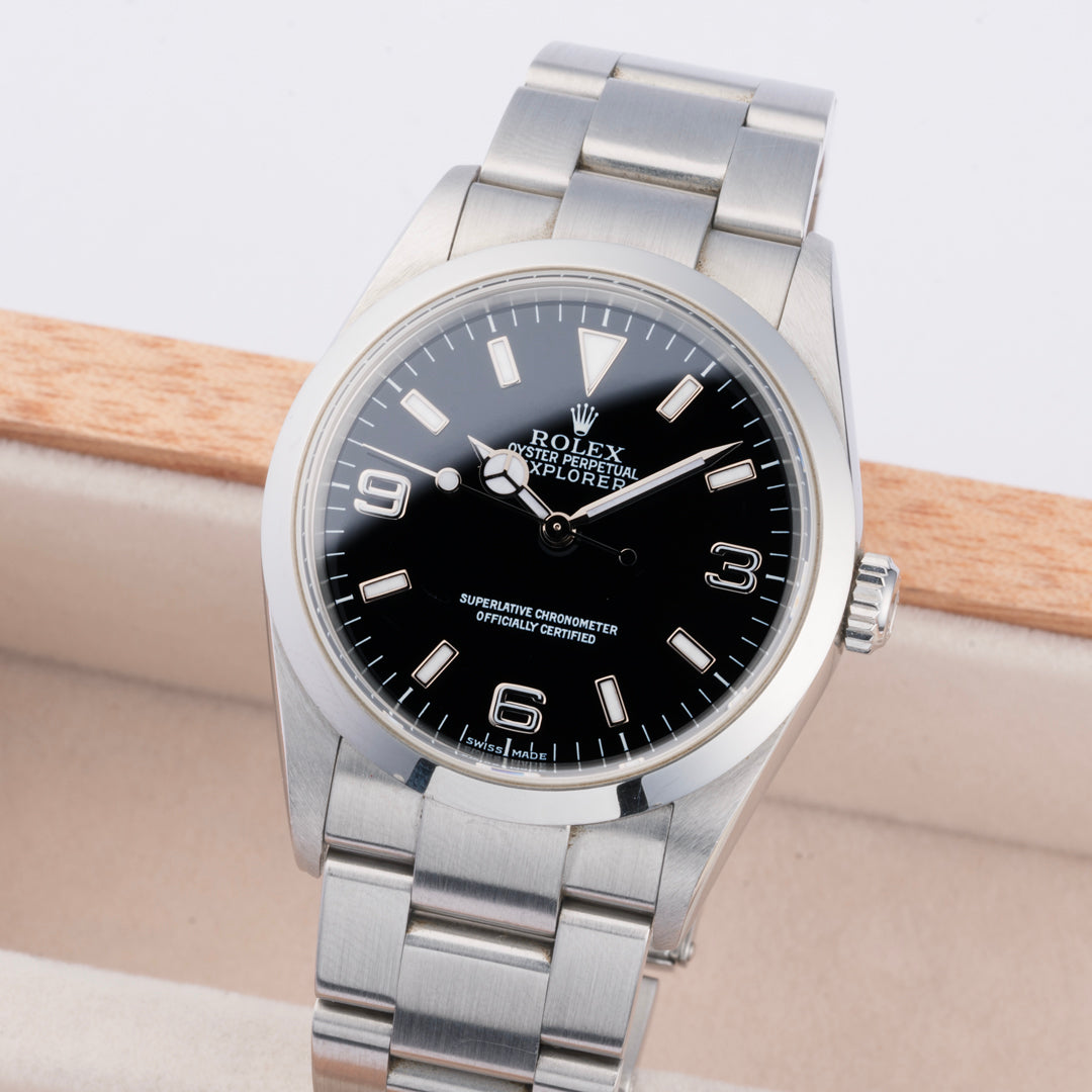 2003 Rolex Explorer Ref. 114270 with Box & Papers