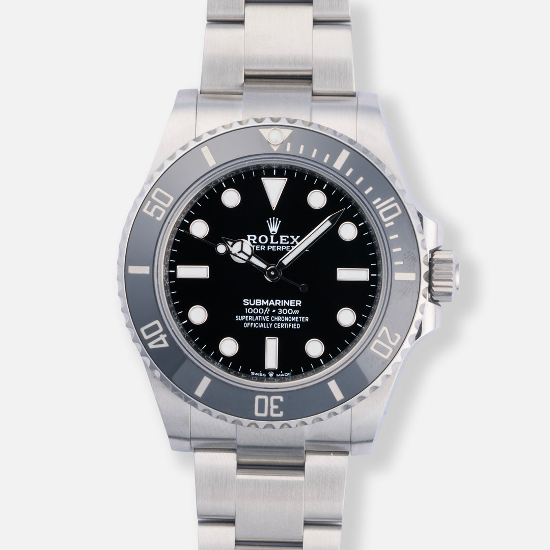 2020 Rolex Submariner Ref. 124060 with Box & Papers