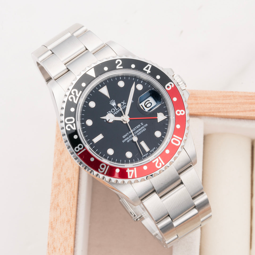 2006 Rolex GMT-Master II "Coke" Ref. 16710 with Box & Papers