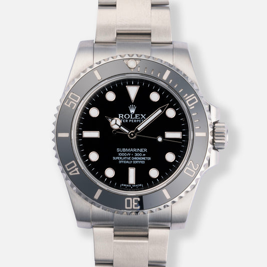 2014 Rolex Submariner Ceramic Ref. 114060 with Box & Papers