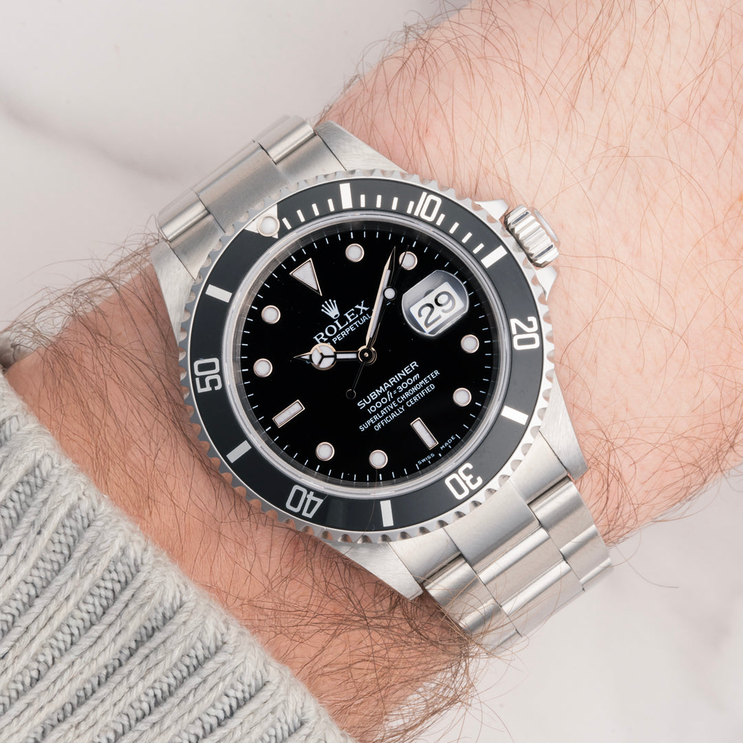 2004 Rolex Submariner Date Ref. 16610 with Box & Papers