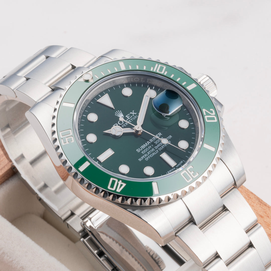 2016 Rolex Submariner Date "Hulk" Ref. 116610LV with Box & Papers