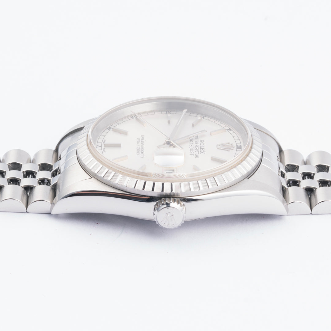 2002 Rolex Datejust Ref. 16220 with Box & Papers