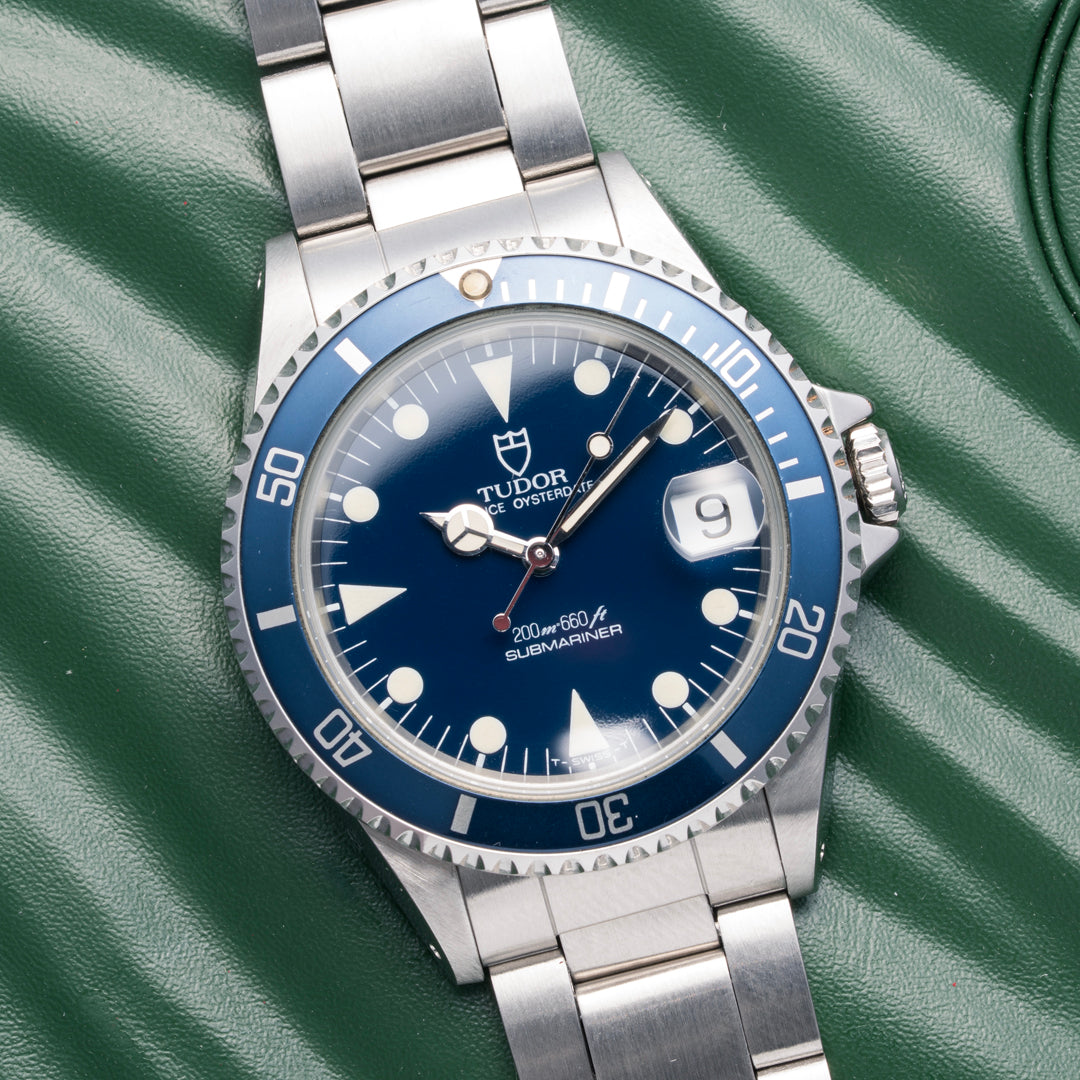 1992 Tudor Submariner Date Blue Ref. 75090