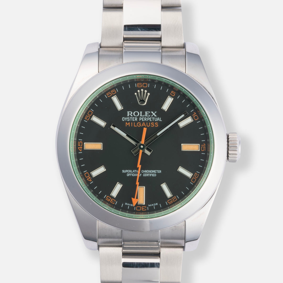 2010 Rolex Milguass Ref. 116400GV with Box & Papers