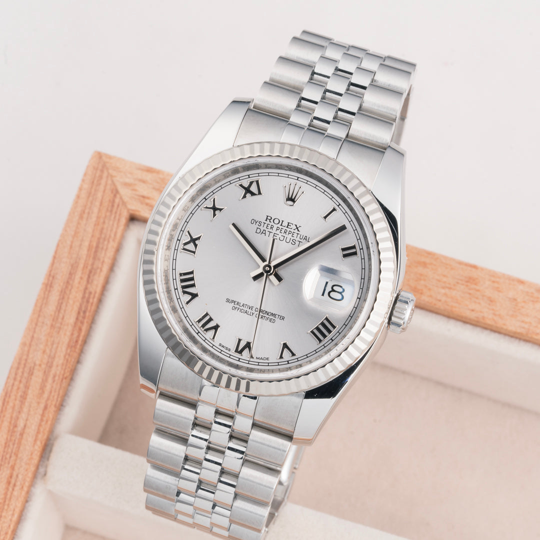 2015 Rolex Datejust Ref. 116234 with Box & Papers