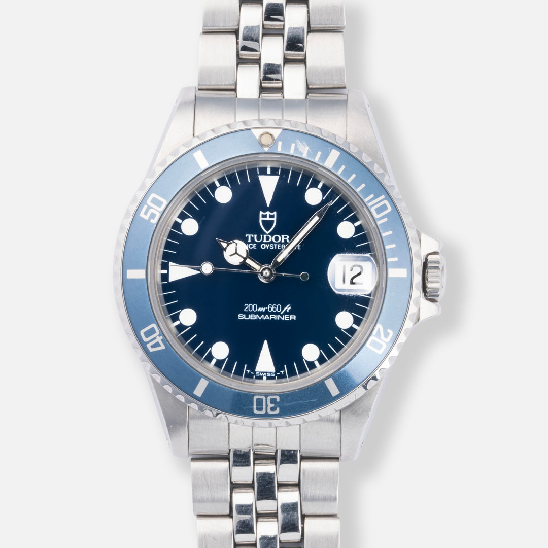 1990 Tudor Submariner Date Blue Ref. 75090