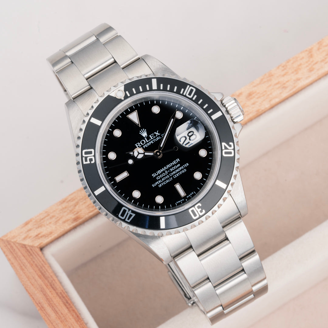 2004 Rolex Submariner Date Ref. 16610 with Box & Papers