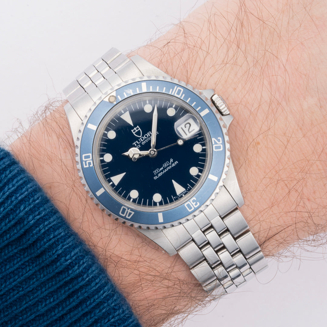 1990 Tudor Submariner Date Blue Ref. 75090