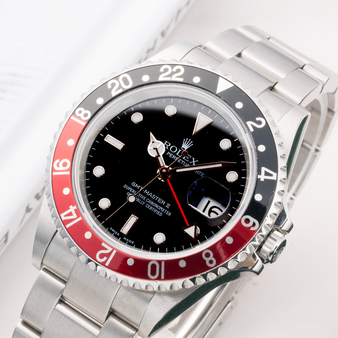 2006 Rolex GMT-Master II "Coke" Ref. 16710 with Box & Papers