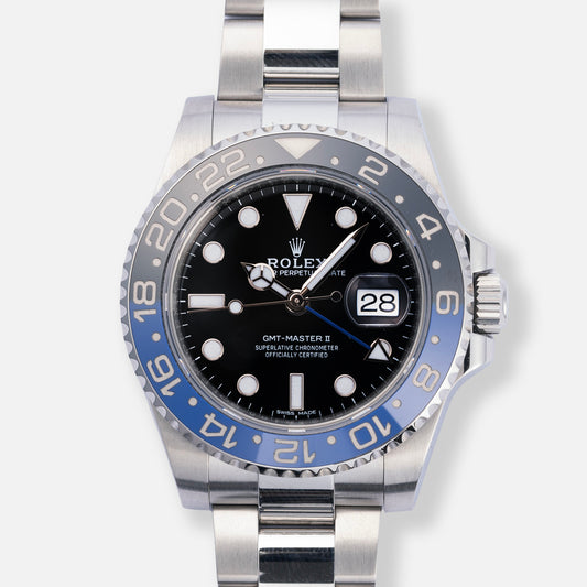 2018 Rolex GMT-Master II Ref. 116710BLNR with Box & Papers