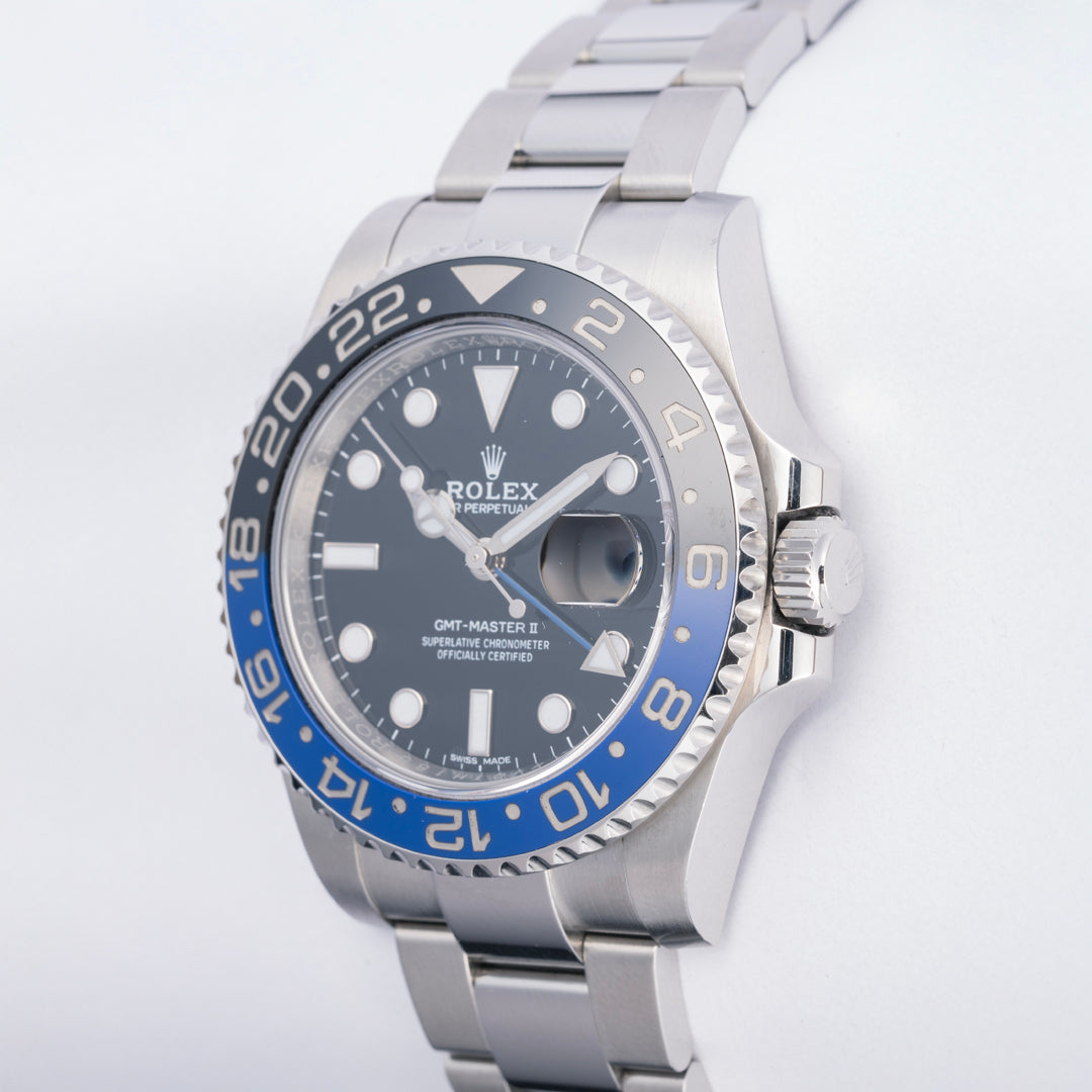 2018 Rolex GMT-Master II Ref. 116710BLNR with Box & Papers