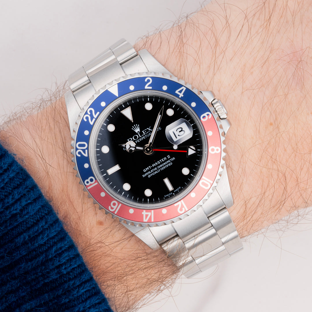 2006 Rolex GMT-Master II Ref. 16710 with Box & Papers