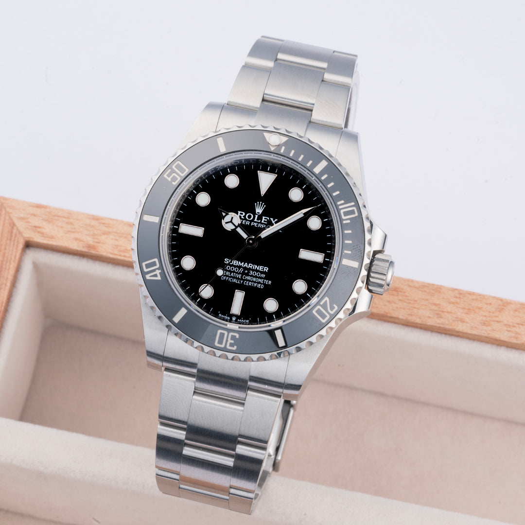 2020 Rolex Submariner Ref. 124060 with Box & Papers