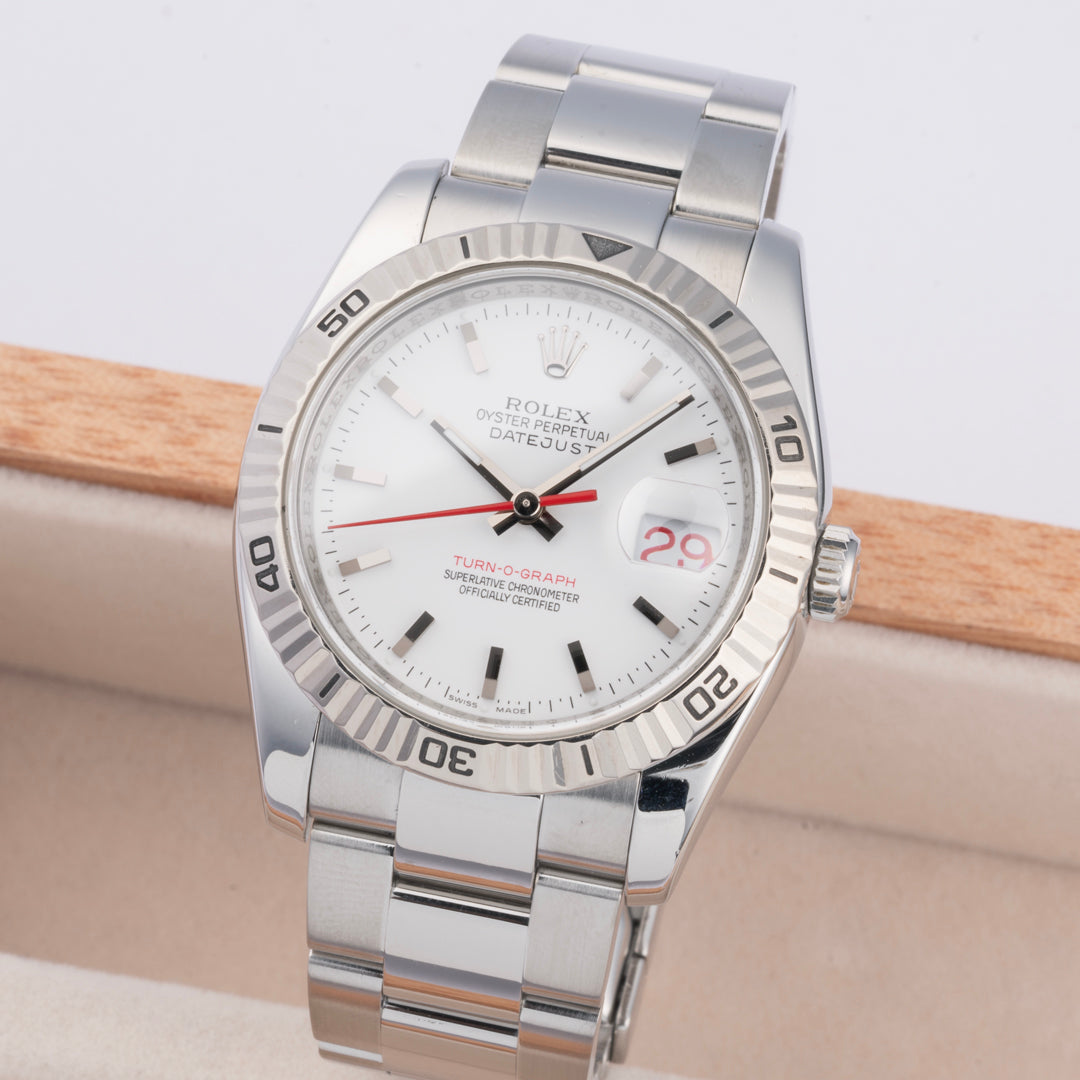 2005 Rolex Datejust Turn-O-Graph Ref. 116264 with Box