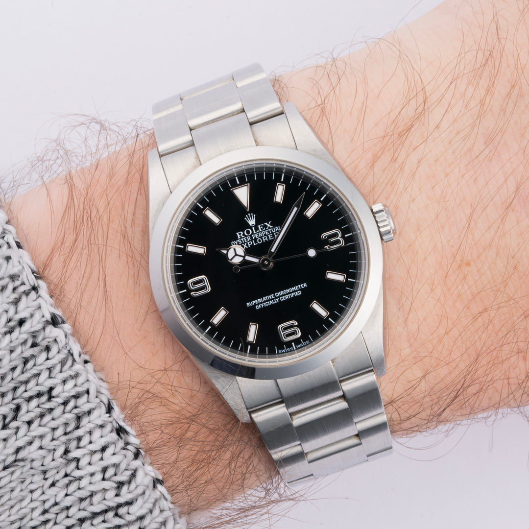 2003 Rolex Explorer Ref. 114270 with Box & Papers