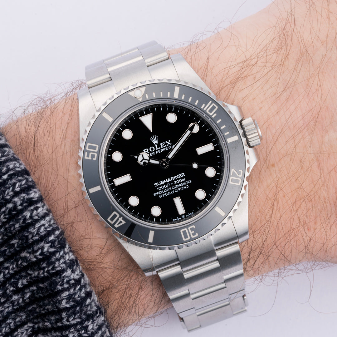 2020 Rolex Submariner Ref. 124060 with Box & Papers