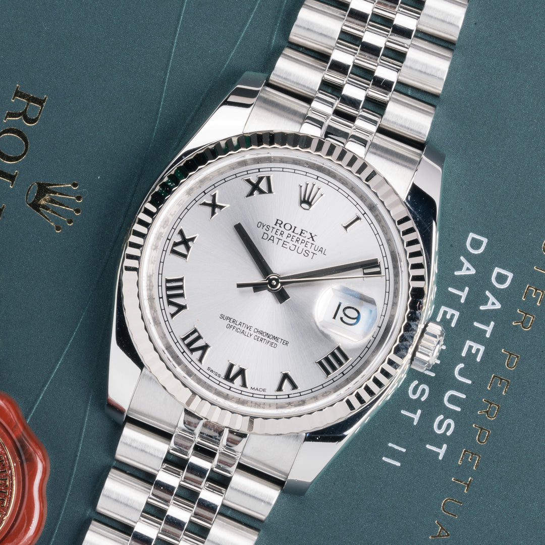 2015 Rolex Datejust Ref. 116234 with Box & Papers