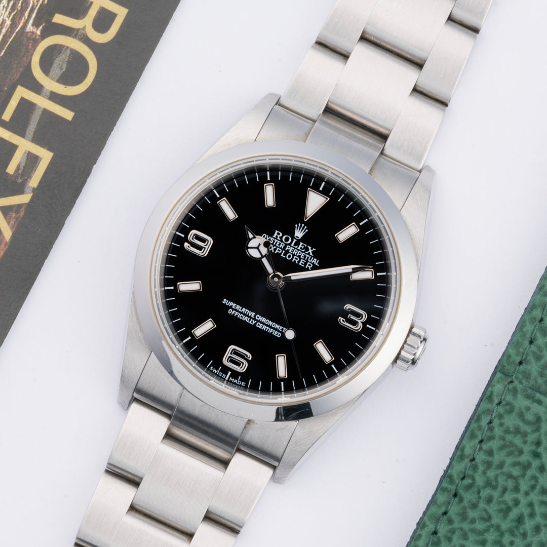 2003 Rolex Explorer Ref. 114270 with Box & Papers