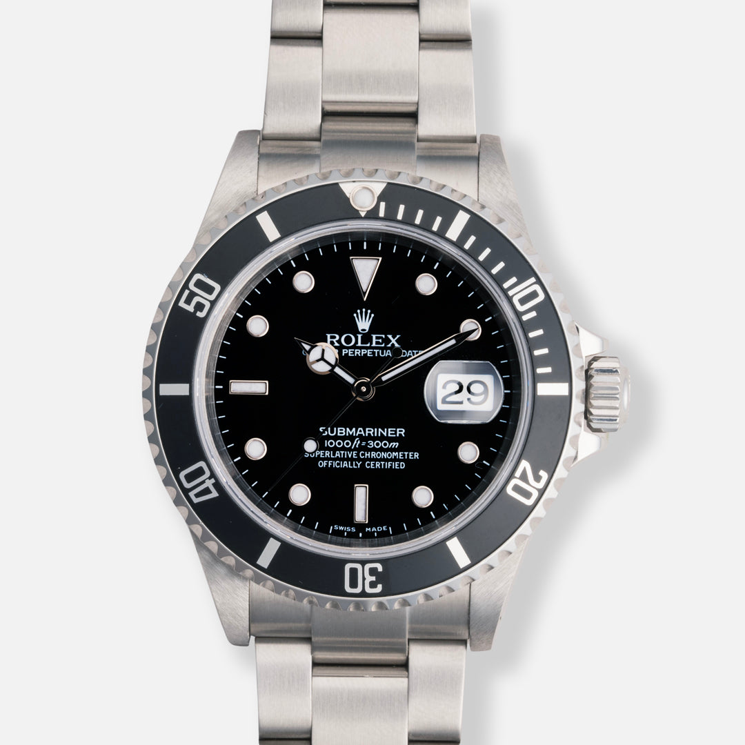 2004 Rolex Submariner Date Ref. 16610 with Box & Papers