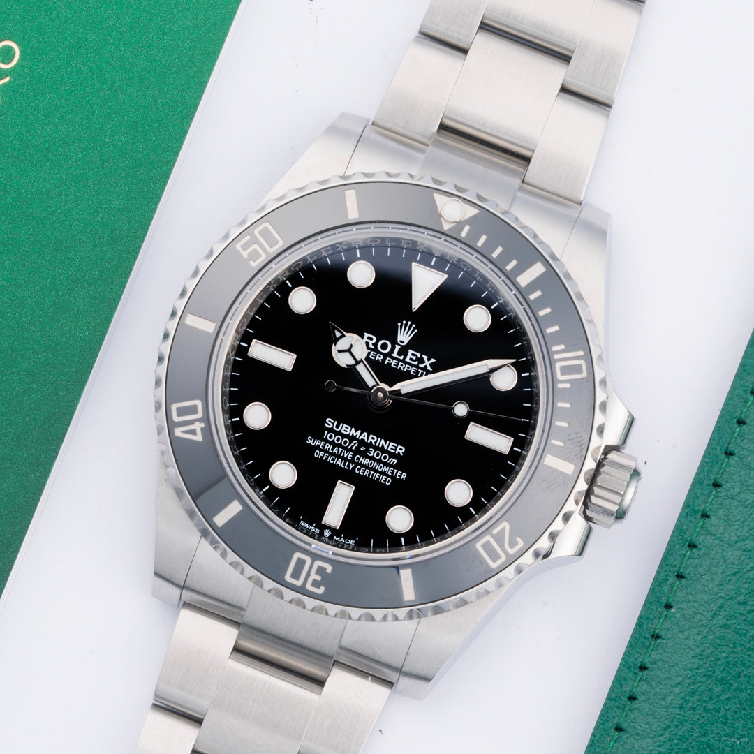 2020 Rolex Submariner Ref. 124060 with Box & Papers