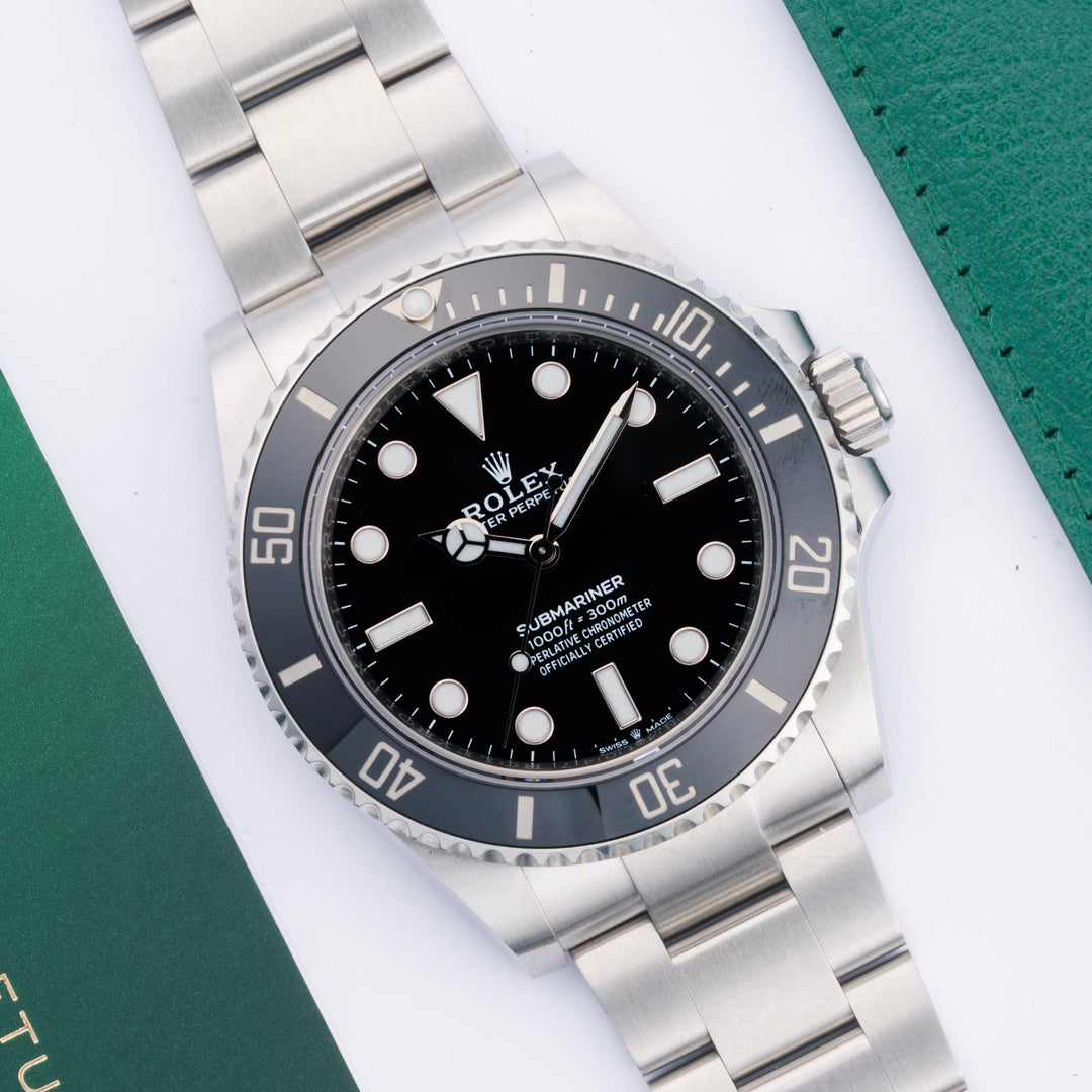 2020 Rolex Submariner Ref. 124060 with Box & Papers