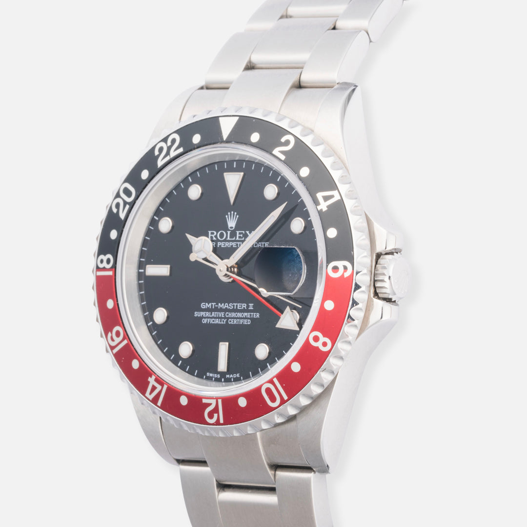 2006 Rolex GMT-Master II "Coke" Ref. 16710 with Box & Papers